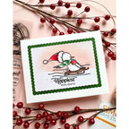 Simon Says Clear Stamps Wrapped in Scarves 3335ssc And Everything Nice Christmas Card