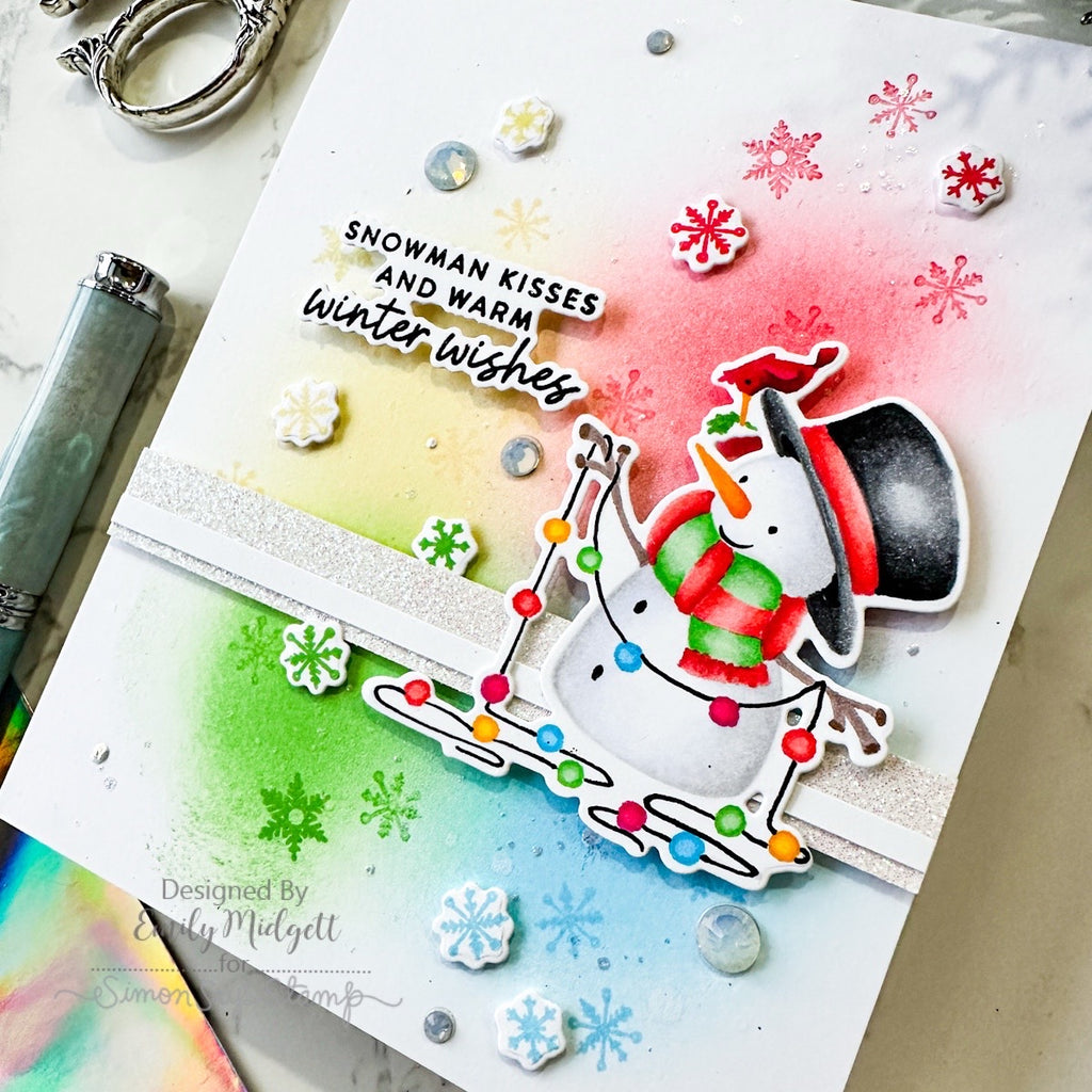 Simon Says Clear Stamps Wrapped in Scarves 3335ssc And Everything Nice Christmas Card | color-code:ALT03