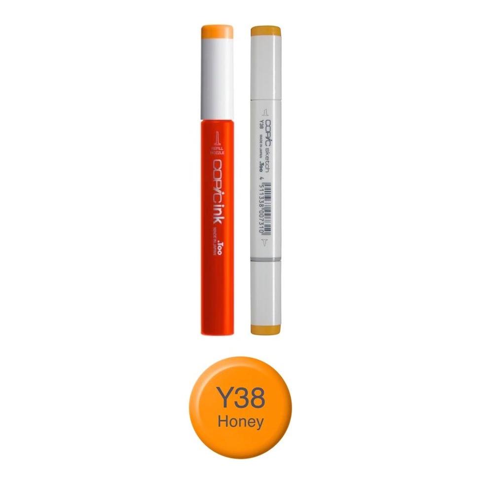 Copic Marker Honey Marker and Refill Bundle Y38