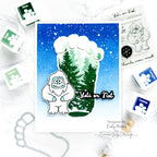 Simon Says Stamp Yeti Footprint Wafer Dies 1332sd Sugar and Spice Winter Card | color-code:ALT01