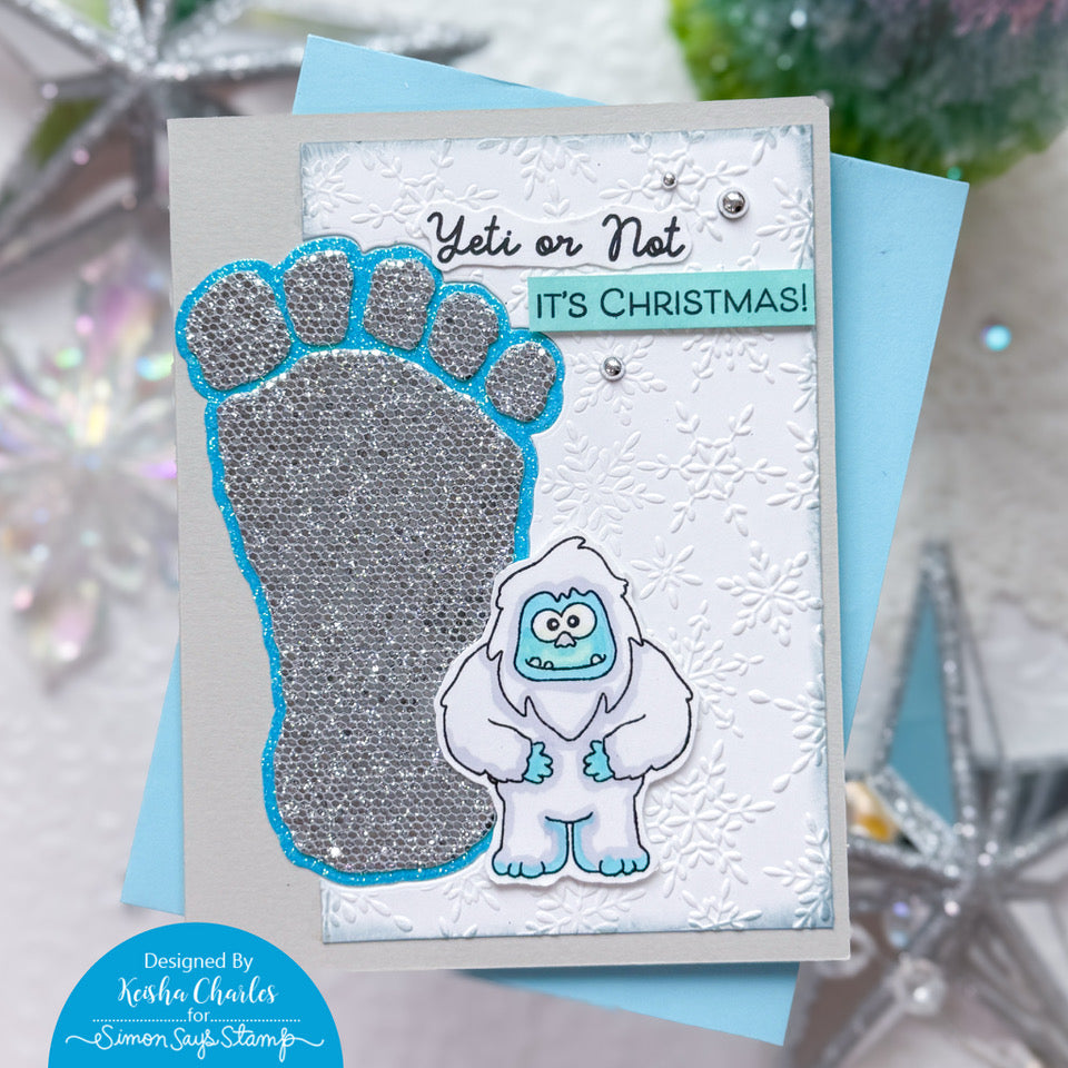 Simon Says Clear Stamps Yeti or Not 1227ssc Christmas Card | color-code:ALT02