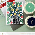 Altenew Vase Art Stencil Set ALT8030 hello