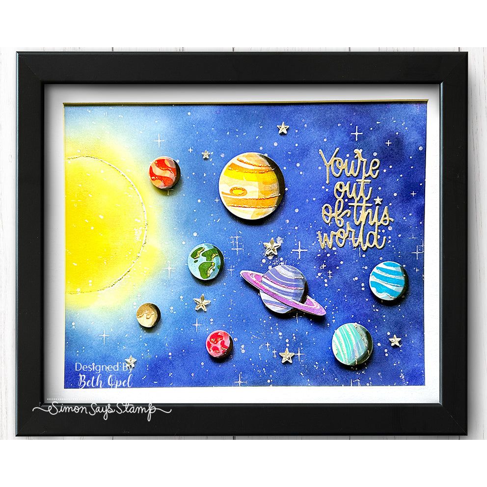 Simon Says Clear Stamps You Are My Universe sss202705c Out Of This World