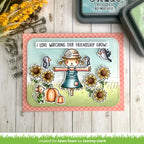 Lawn Fawn You Crow Girl Stamps and Dies Set Friendship Grows