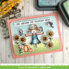 Lawn Fawn You Crow Girl Clear Stamps lf3490 Friendship Grow