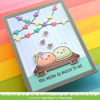 Lawn Fawn Set You Mean So Mochi Clear Stamps and Dies I Love You