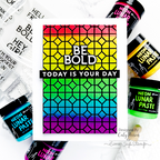 Simon Says Stamp You Rock Wafer Dies 1058mdc Be Bold Encouragement Card | color-code:ALT02