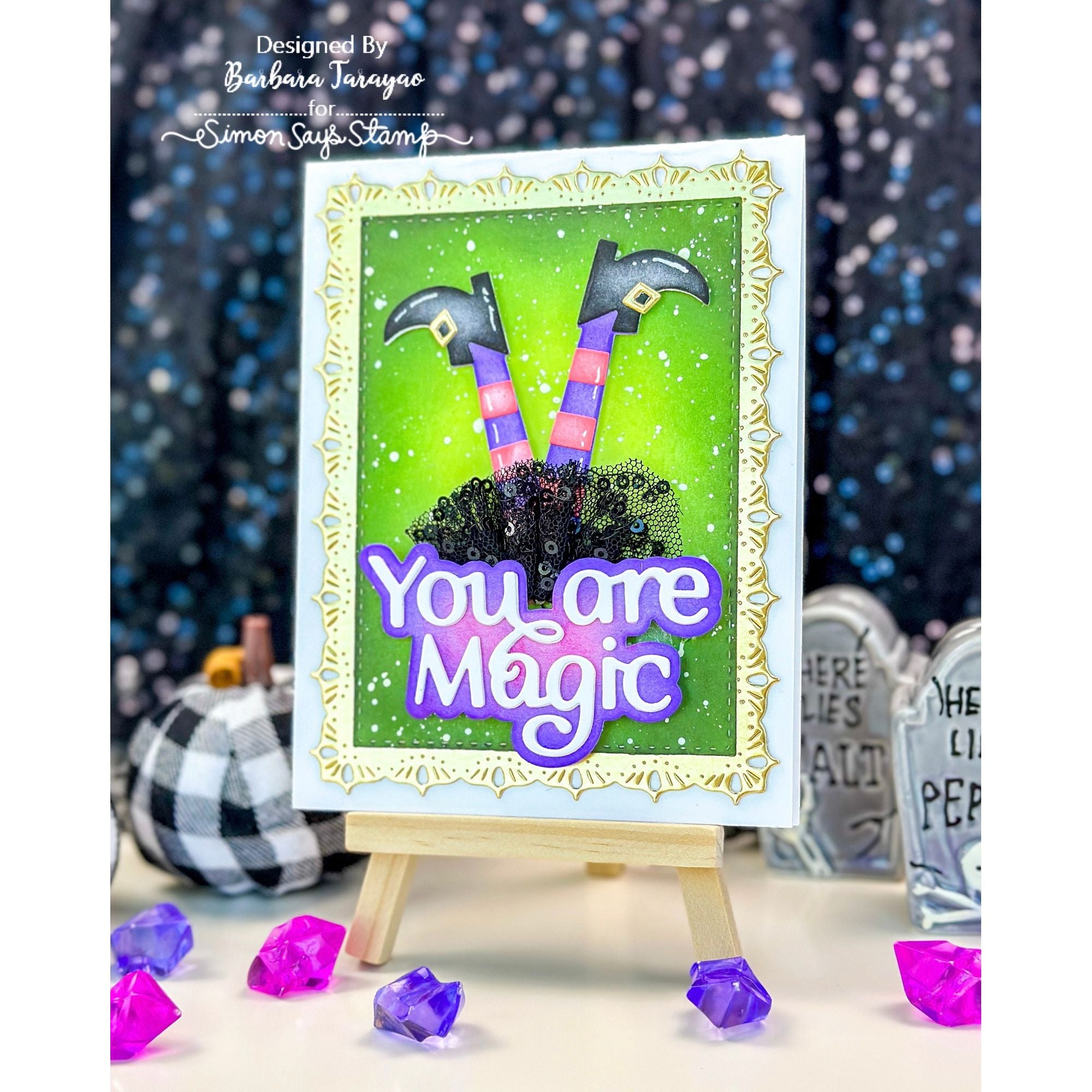 Simon Says Stamp You Are Magic Wafer Dies 1388sd STAMPtember You Are Magic Card
