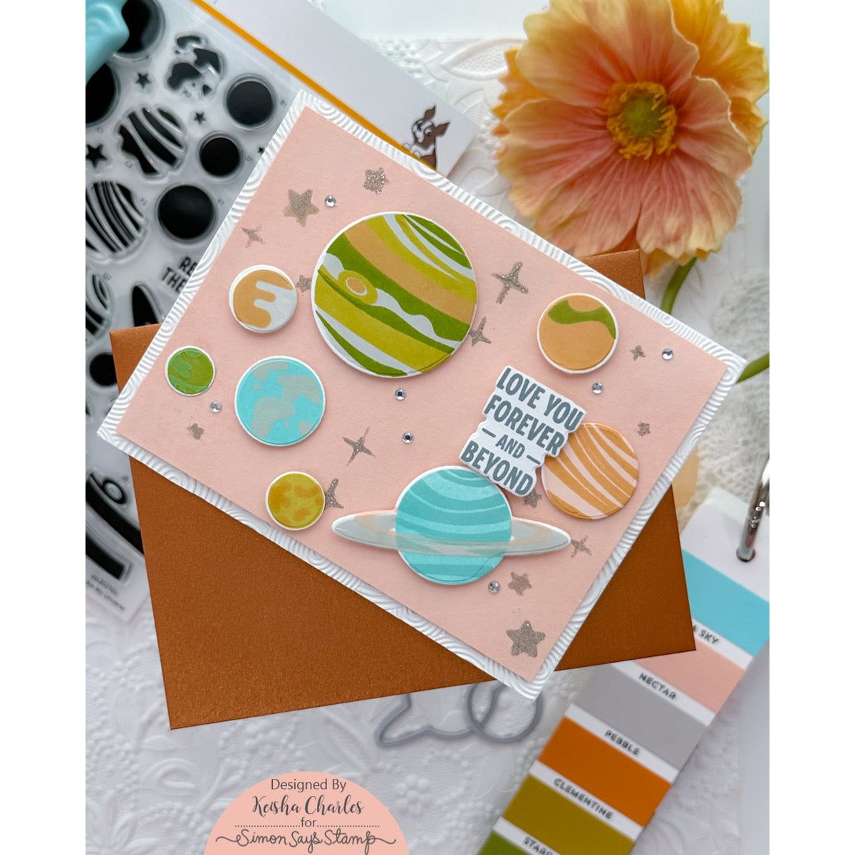 Simon Says Clear Stamps You Are My Universe sss202705c Out Of This World