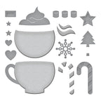 s4-1311 Spellbinders Merry Mug Creations Etched Dies