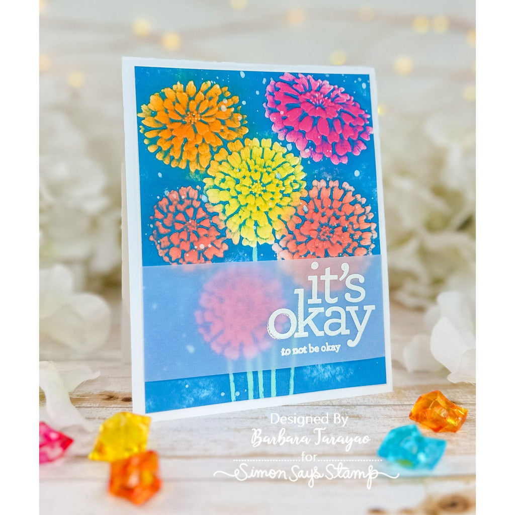 Simon Says Stamp Sunny Vibes Collection I Want It All Embossing Folders set810ef