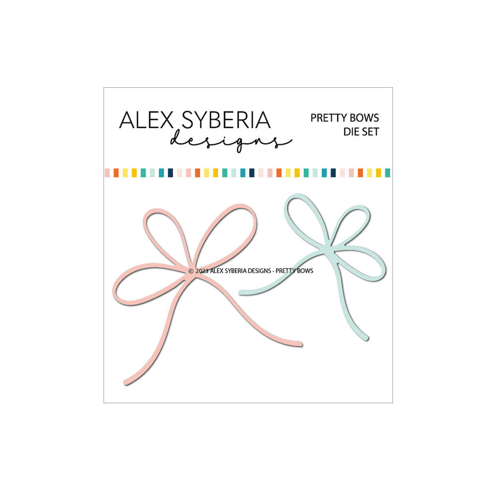 Alex Syberia Designs Pretty Bows Die Set asdd94