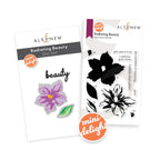 Altenew Mini Delight Radiating Beauty Stamp and Die Set alt8084bn