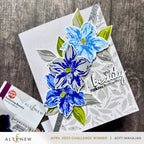 Altenew Mini Delight Radiating Beauty Stamp and Die Set alt8084bn beauty