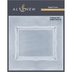 Altenew SIMPLE FRAMES 3D Embossing Folder ALT4874
