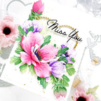 Memory Box Anemone Bud Duo Dies 94765 purple flowers | color-code:ALT01