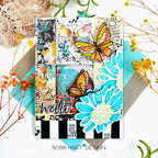 Simon Says Stamps and Dies A Little Artsy set1212la Hello Card