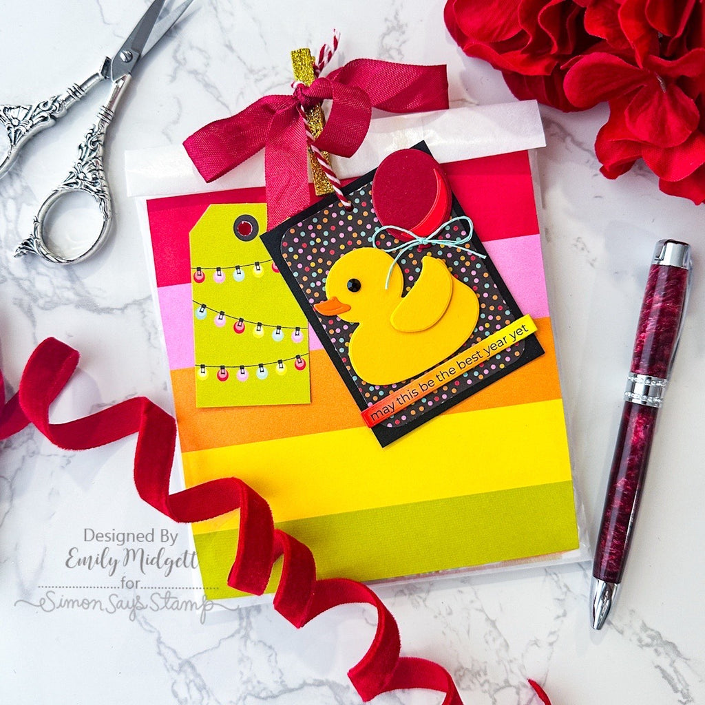 Simon Says Stamp Party Balloon Wafer Dies 1453sd Birthday Gift Bag | color-code:ALT03