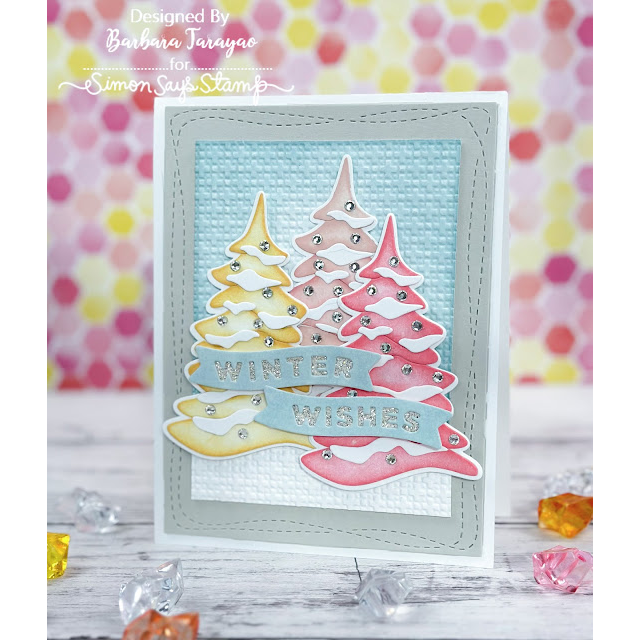 CZ Design Little Winter Banners Wafer Dies czd285 DieCember Winter Card | color-code:ALT07
