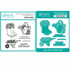 Gina K Designs Birthday Garden Stamps and Dies