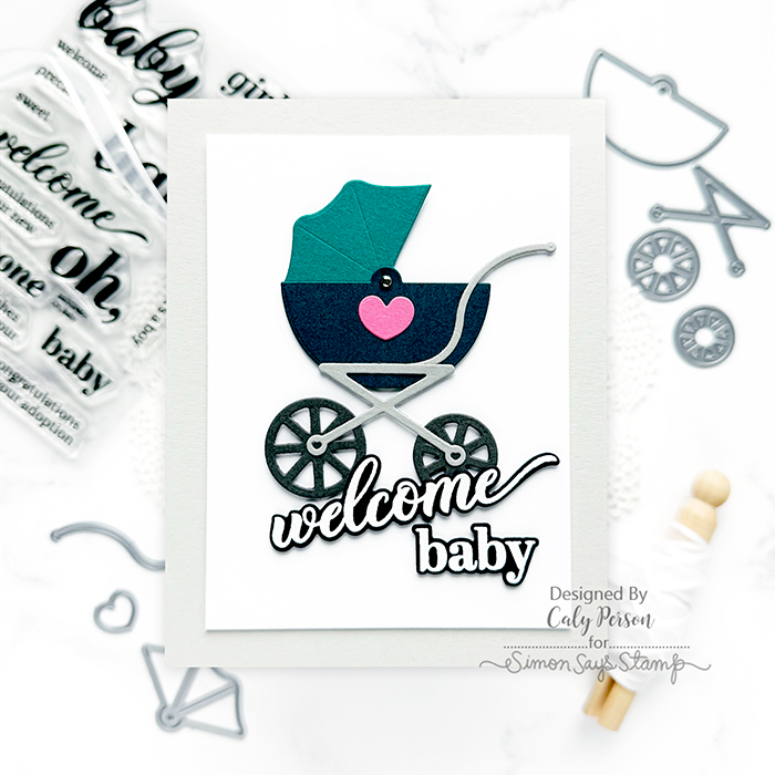 Simon Says Stamp! Simon Says Stamps and Dies OH BABY set536ob Baby Card | color-code:ALT01
