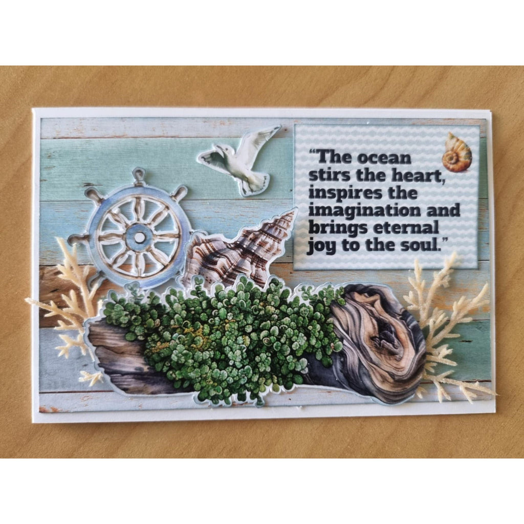 3Quarter Designs Coastal Boardwalk 6x4 Card Pack 3q-cc-coastalboardwalk