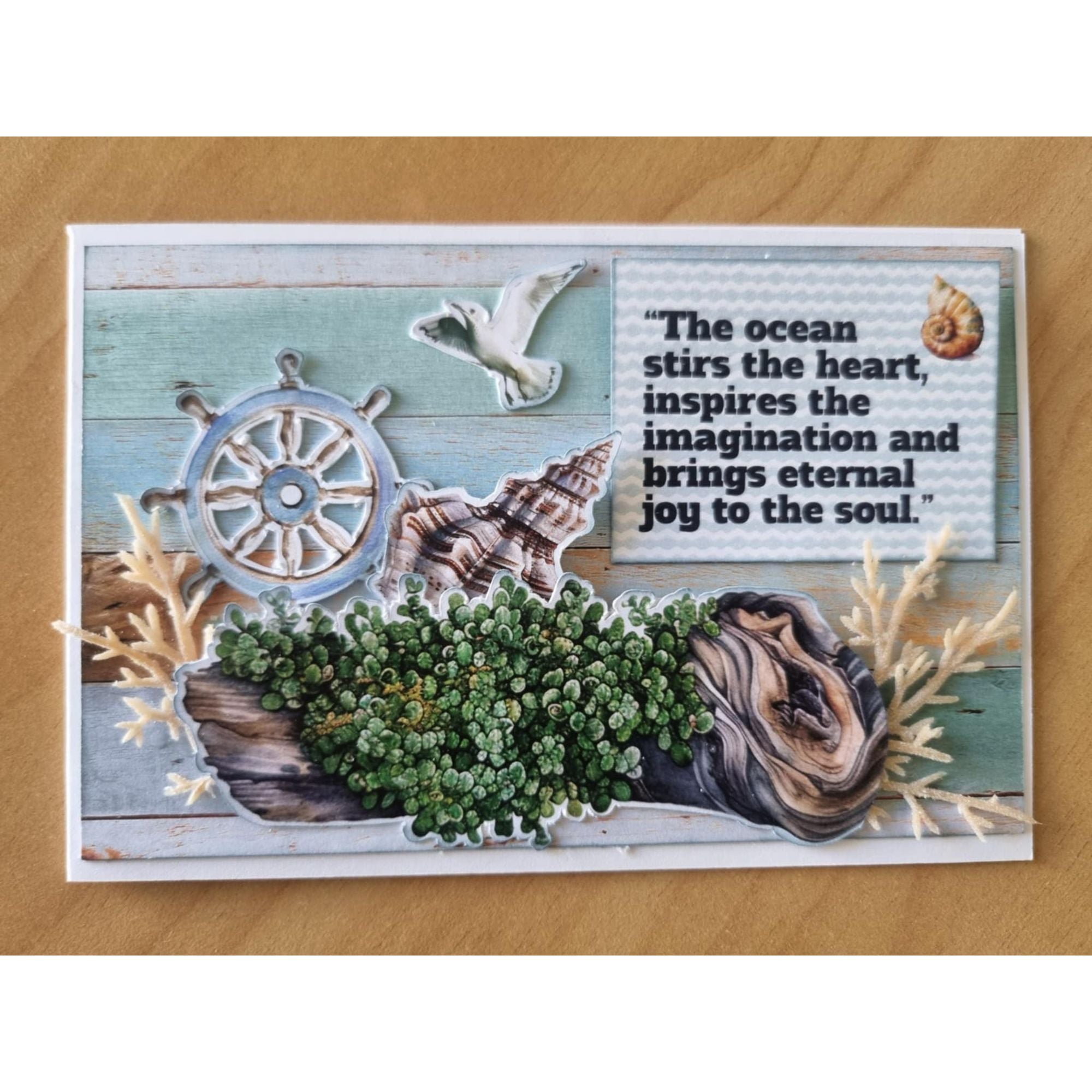 3Quarter Designs Coastal Boardwalk 6x4 Card Pack 3q-cc-coastalboardwalk
