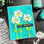 Ranger Studio Paint ARTIST BRUSHES Brush BRU40842 Spring Daisies Mixed Media Card | color-code:ALT92