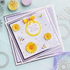 Chloe's Creative Cards Daisy and Bees Cut and Emboss Folder c-cemb-daibe caring