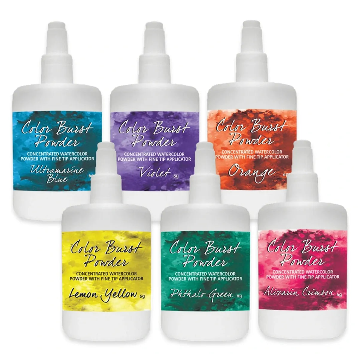Color Burst Powder Brights 6 Pack cb-96426