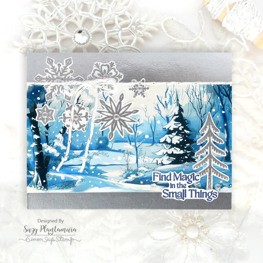 Simon Says Stamp The Small Things Wafer Dies 1573sdc Winter Card | color-code:ALT04