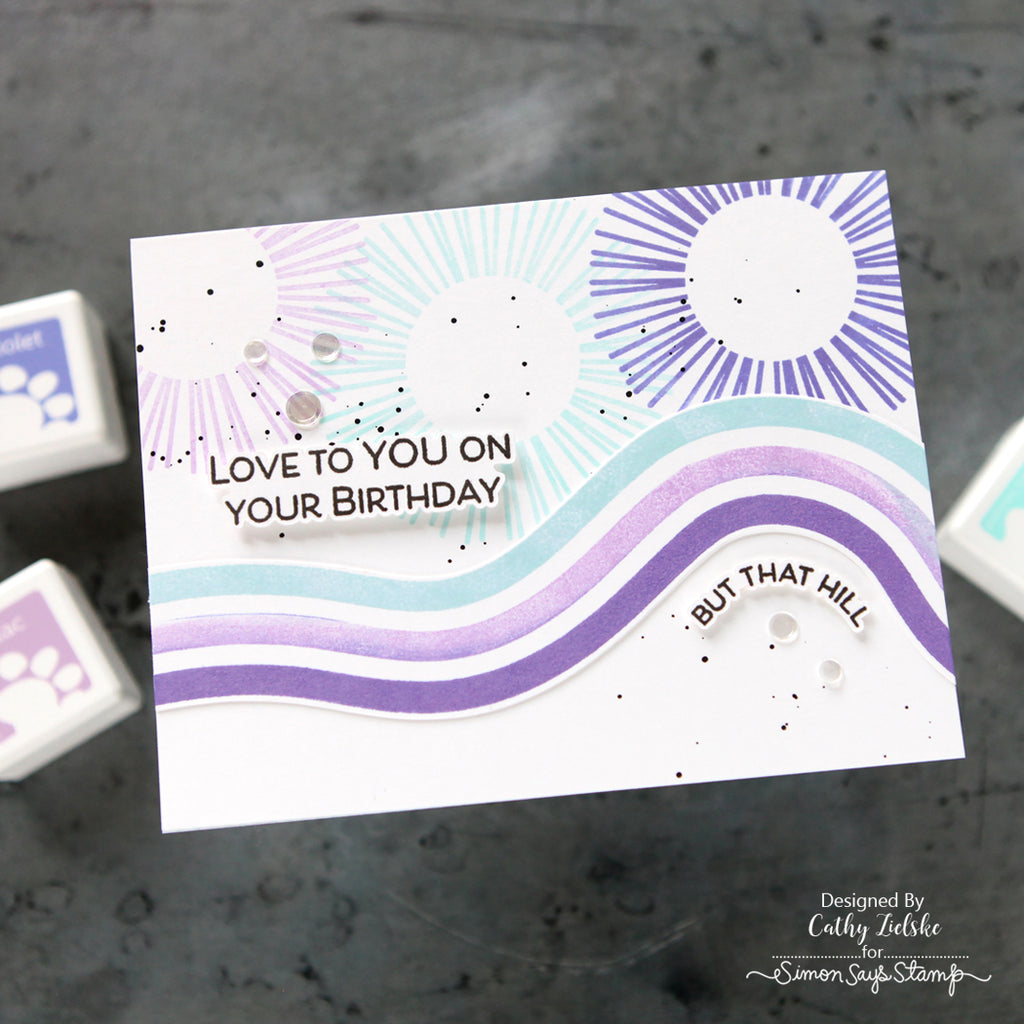 Simon Says Stamp Birthday Blitz Wafer Dies 1408sdc Birthday Card | color-code:ALT04