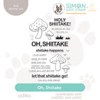 CZ Design Clear Stamps Oh Shiitake cz391c To Love