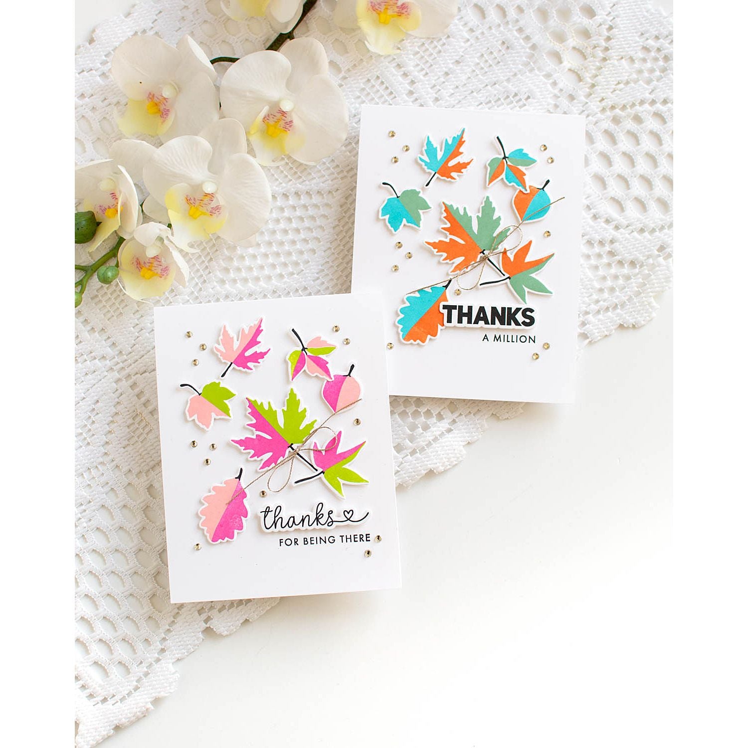 CZ Design Stamps and Dies Small Thanks set1069st Thanks Cards | color-code:ALT07