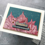 CZ Design Clear Stamps Small Thanks cz66c Thanks Card | color-code:ALT03