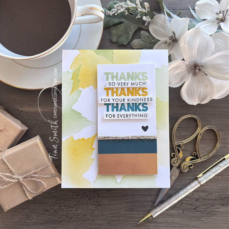 CZ Design Stamps and Dies Small Thanks set1069st Thanks Card | color-code:ALT05