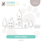 CZ Design Winter Village Wafer Dies czd217 Season Of Wonder