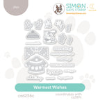 CZ Design Warmest Wishes Wafer Dies czd256c