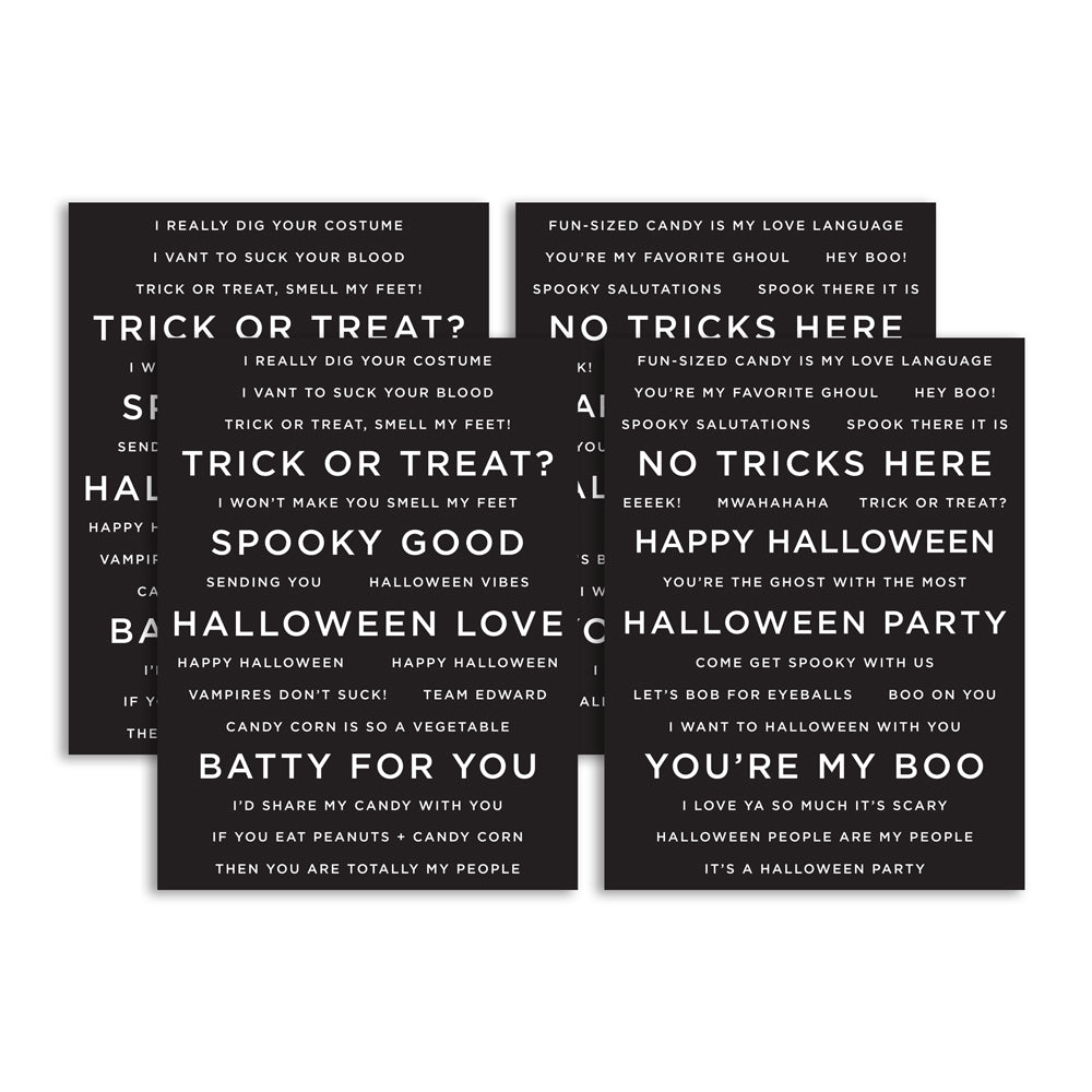 CZ Design SENTIMENT STRIPS REVERSE HALLOWEEN czg008