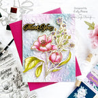 Simon Says Stamp Wild And Free Flowers Wafer Dies 1038sdc Be Bold Thank You Card | color-code:ALT04