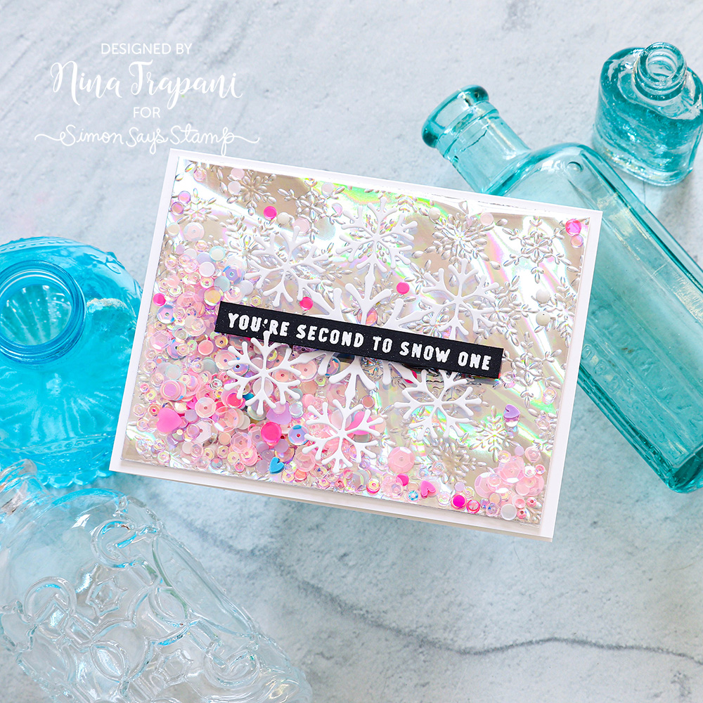 Simon Says Stamp Don't Flurry Be Happy Wafer Dies 1007sdc Friend Card | color-code:ALT03