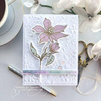 Simon Says Stamp Wild And Free Flowers Wafer Dies 1038sdc Be Bold Hello Card | color-code:ALT03