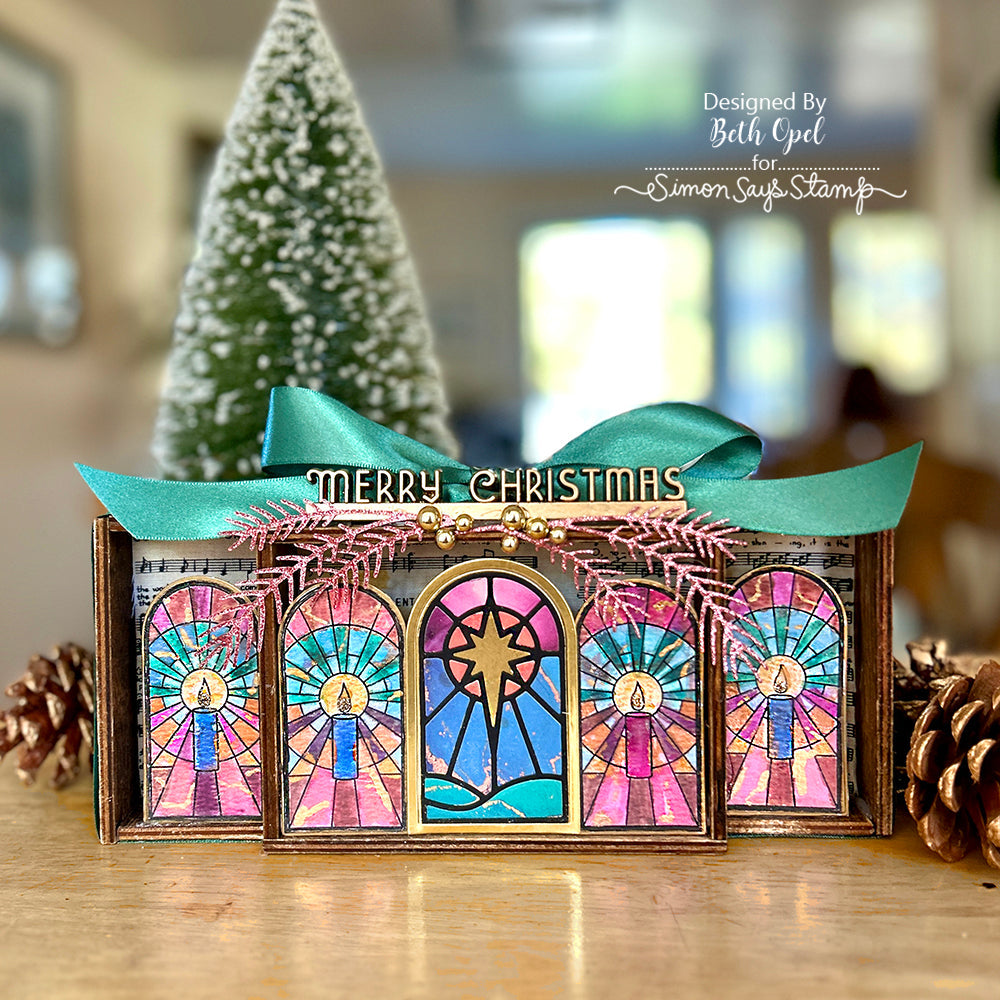 Simon Says Stamp Stained Glass Christmas Wafer Dies 1228sdc Christmas Mixed Media | color-code:ALT02