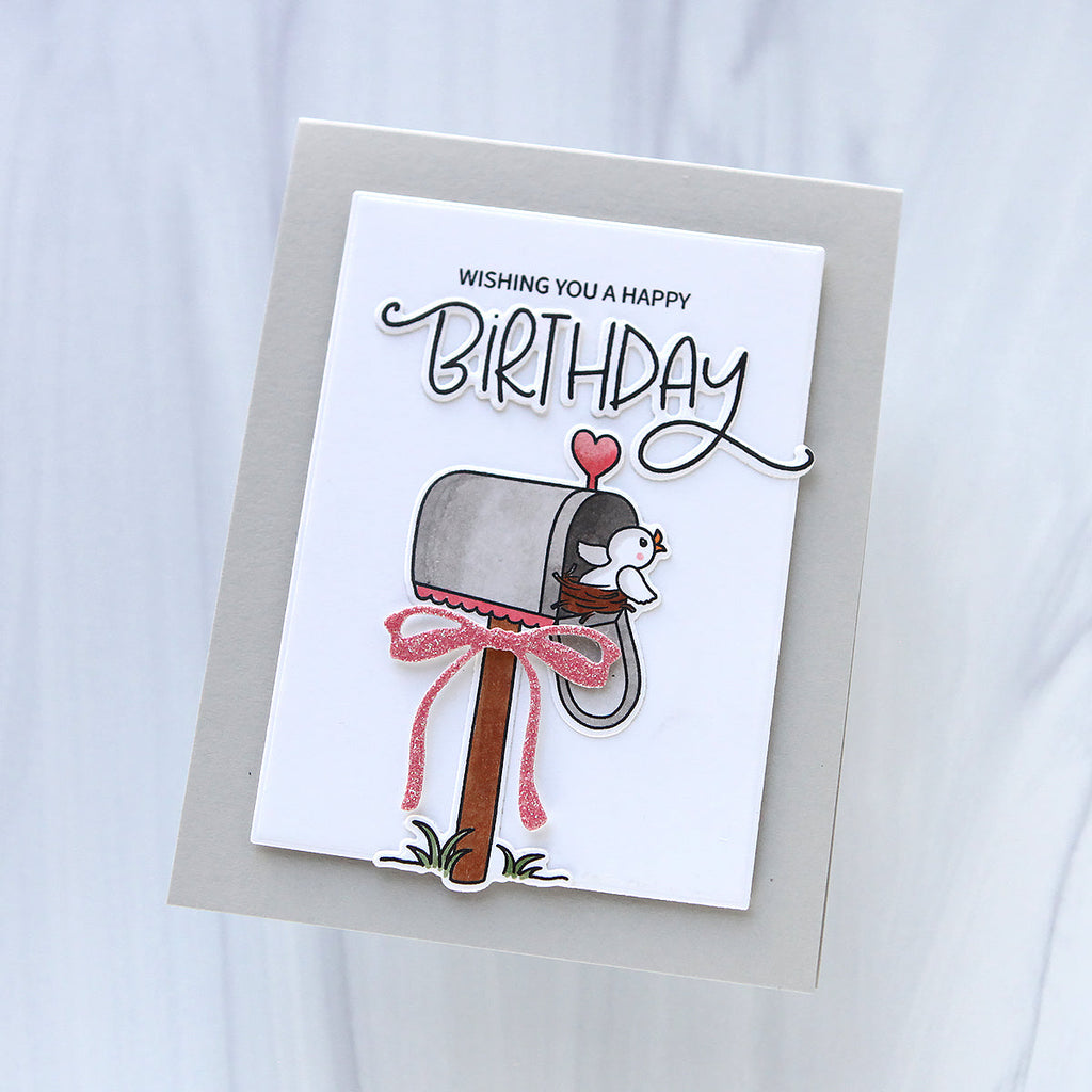 Simon Says Stamp Tweet Friend Wafer Dies 1271sdc Birthday Card | color-code:ALT06