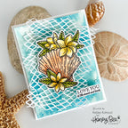 Honey Bee Anchor Of Hope Clear Stamps hbst-603 Love You Beach Card