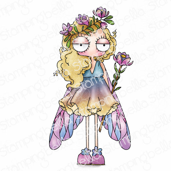 Stamping Bella Oddball Spring Fairy Cling Stamp eb1301