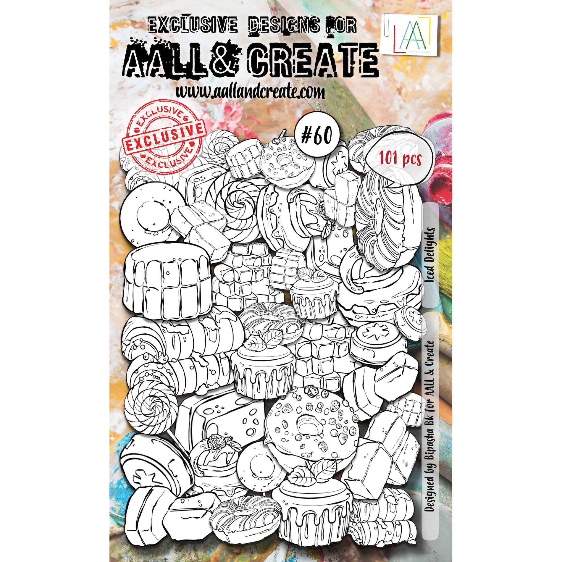 AALL & Create Iced Delights Ephemera Die-Cuts ep060