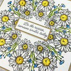 Julie Hickey Designs Peter's Marguerites Clear Stamps ds-pt-1056 smile