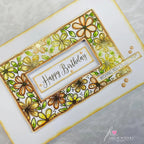 Julie Hickey Designs Garden Blooms Die Cut Foilables JHD-DCF-1011 flowers