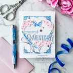 Simon Says Stamp Always and Forever Wafer Dies 1245sdc To Be Loved Valentine's Day Card | color-code:ALT07